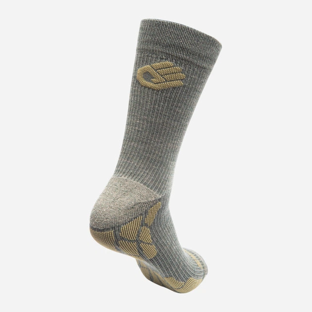 Термошкарпетки Sensor Hiking Merino SU41HM-khaki-safari-3-5 35-38 р сірі - зображення 2