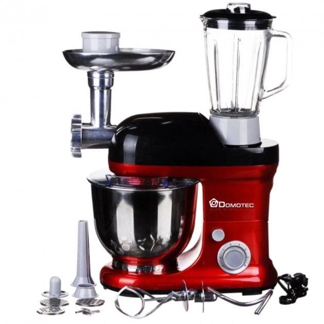 Кухонный комбайн 3 в 1 Domotec MS-2051 Тестомес Мясорубка - изображение 2