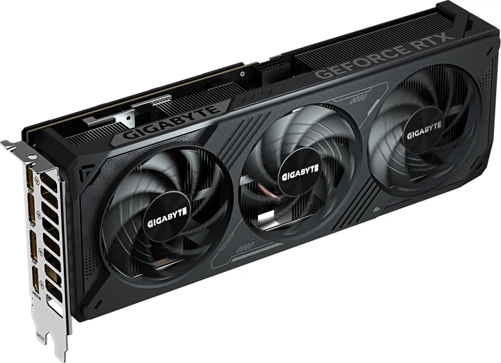 Karta graficzna Gigabyte PCI-Ex GeForce RTX 5070 Windforce SFF 12GB GDDR7 (192bit) (2512/28000) (HDMI, 3 x DisplayPort) (GV-N5070WF3-12GD) - obraz 4