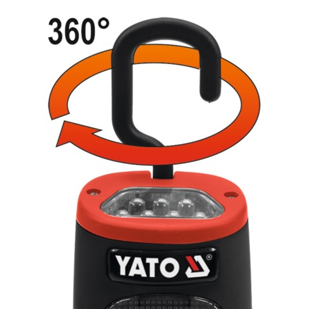 Lampa warsztatowa YATO 30+7 LED (YT-08507) - obraz 6