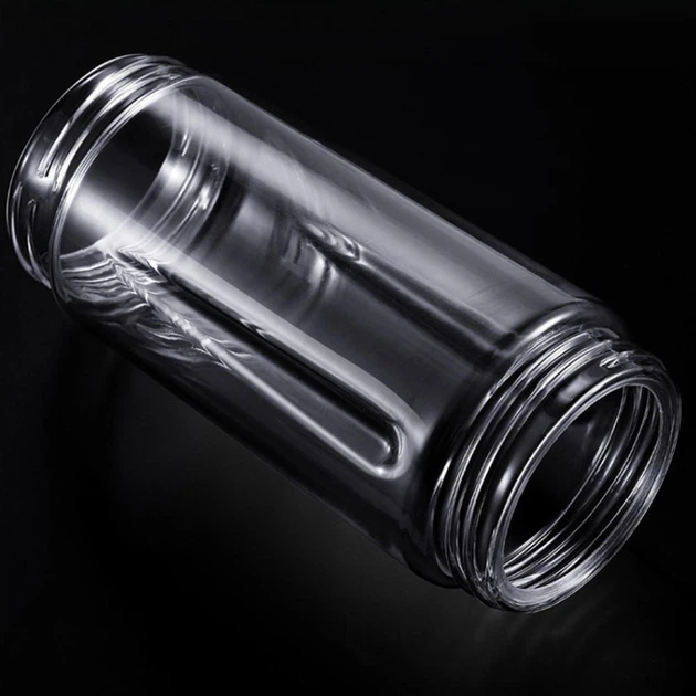Портативная бутылка блендер для полосы Juicing Cup BSY002 из пластика 400 мл от USB Розовая (127-14-16425.1) - изображение 3