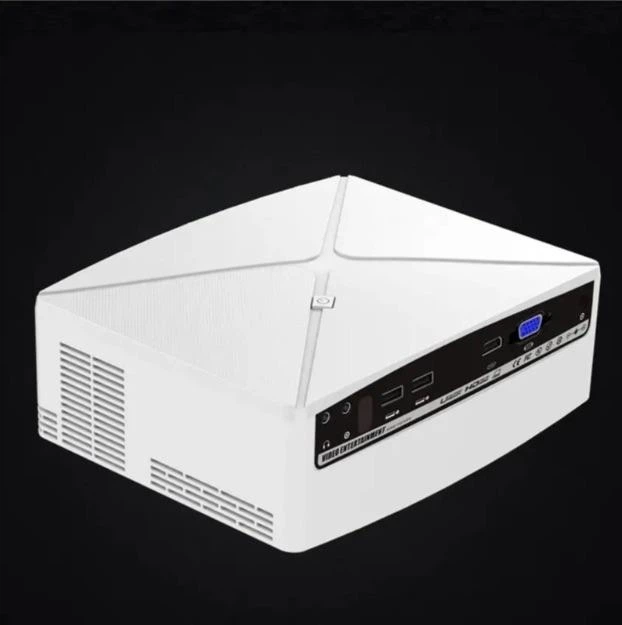 Проектор мультимедийный С80UP беспроводной с поддержкой Full HD с WiFi для дома с LED лампой Белый (127-14-14251) - изображение 7