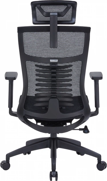 Крісло комп'ютерне офісне ергономічне OfficePro Balance OC620-B-B-B Black - Фото 3 Крісло комп'ютерне офісне ергономічне OfficePro Balance OC620-B-B-B Black - зображення 3
