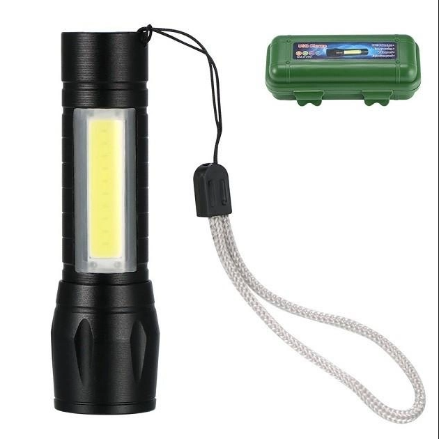 Фонарь аккумуляторный Bailong Police BL-511 ручной с зумом - изображение 2