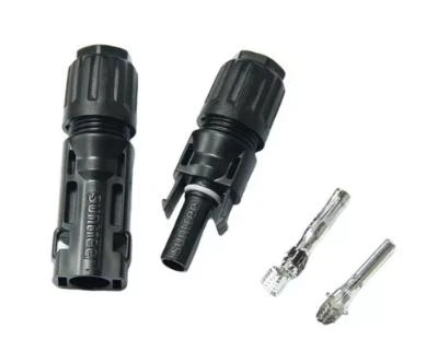 Конектор МС4 1000V 30A чорний Suntree - Фото 1 Конектор МС4 1000V 30A чорний Suntree - зображення 1