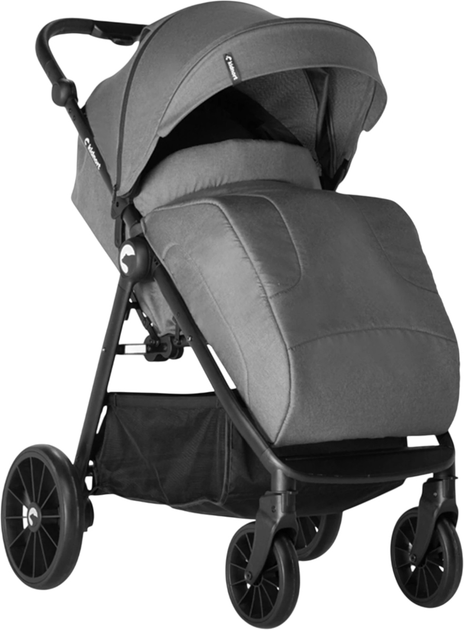Прогулянкова коляска Kidnort Sjölejon Сіра (5902983624158) - зображення 2