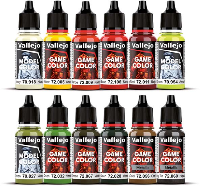 Zestaw farb Vallejo Game Color Fantasy Paint Set by Squidmar 72203 (8429551722032) - obraz 2