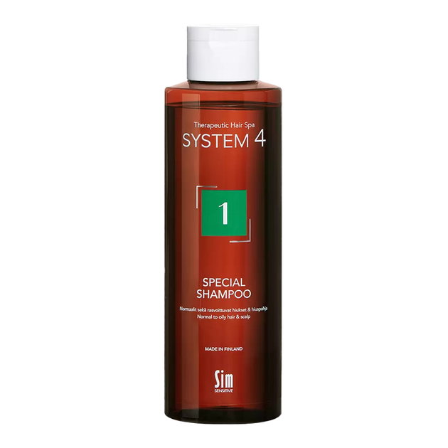 Шампунь Sim Sensitive System 4 №1 Special для нормальної шкіри голови та схильної до жирності 250 мл (6417150024345) - зображення 2