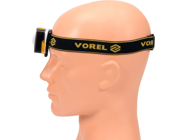 Ліхтар налобний VOREL 3 W LED 4 SMD LED (85906083015380) - зображення 7