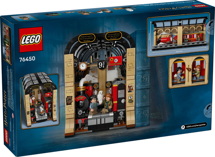 Конструктор LEGO Harry Potter Книжковий куточок: Гоґвортс - експрес 832 елемента (76450)  - зображення 8