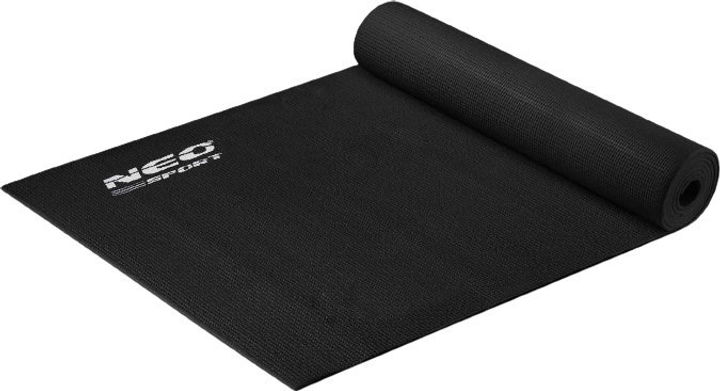 Mata do cwiczen Neo Sport 173 x 61 cm 192100 czarna (5903890606114) - obraz 11