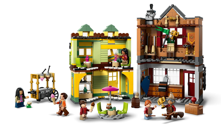 Zestaw klocków LEGO Harry Potter Markowy sprzęt do Quidditcha i Lodziarnia 795 elementów (76452)  - obraz 6