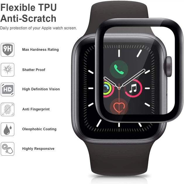 Защитная пленка Svanee для Apple Watch SE / SE 2 / 4 / 5 / 6 44mm - изображение 2