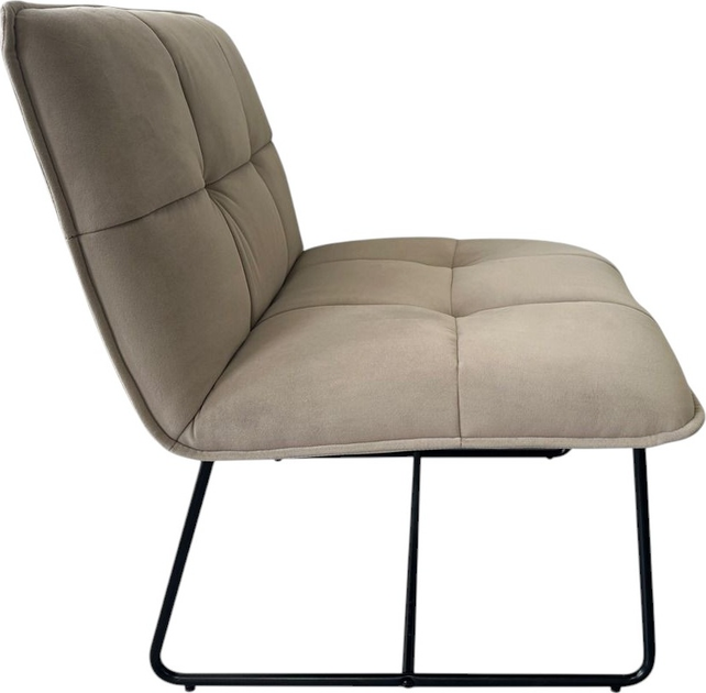 М'яке крісло Homla NELOX 63 x 69 x 73 см Grey (5906496746314) - зображення 3
