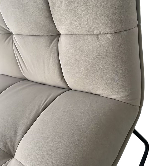 М'яке крісло Homla NELOX 63 x 69 x 73 см Grey (5906496746314) - зображення 5