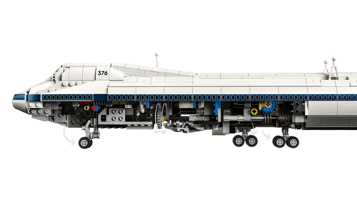 Zestaw klocków LEGO Icons Shuttle Carrier Aircraft 2417 elementów (10360) - obraz 7