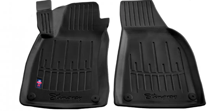 Коврики в салон Audi A4 B6 2000-2004/Audi A4 B7 2004-2008, с бортом, полиуретан, 2шт, Stingray, 5030012 - Фото 1 Коврики в салон Audi A4 B6 2000-2004/Audi A4 B7 2004-2008, с бортом, полиуретан, 2шт, Stingray, 5030012 - изображение 1