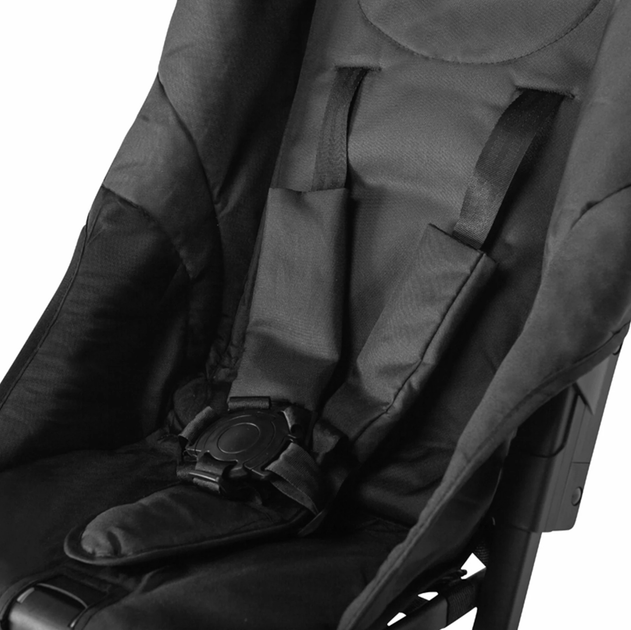 Прогулянкова коляска Kidnort Snöpetrel Чорна (5902983624165) - зображення 12