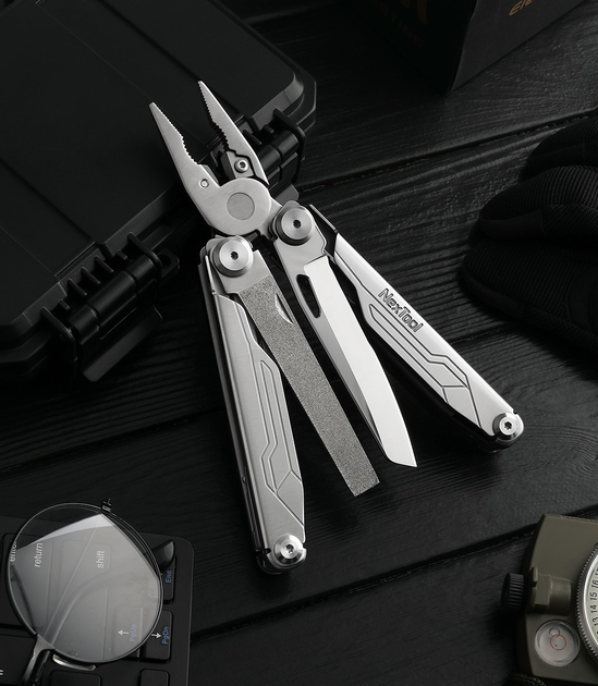 Мультитул NexTool Flagship Captain 19 в 1 (NE20214) + нейлоновый