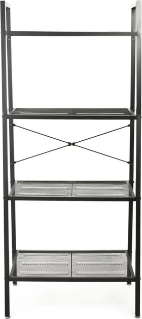 Regał Homla MALMI metalowy 60 x 35 x 135 cm Black (5904183832241) - obraz 2