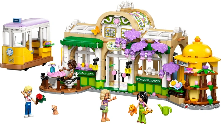 Конструктор LEGO Friends Зелёное кафе и цветочный магазин 1138 элементов (42671) - изображение 4