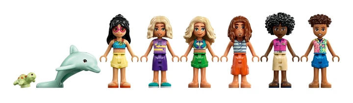 Конструктор LEGO Friends Семейный отдых на пляже 1140 элементов (42673) - изображение 9