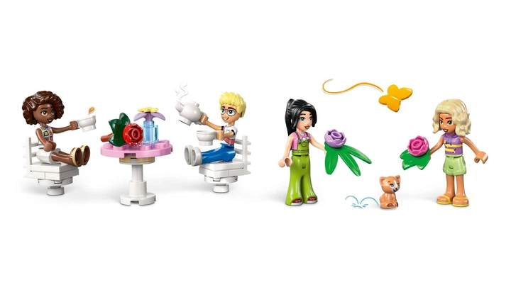 Конструктор LEGO Friends Зелёное кафе и цветочный магазин 1138 элементов (42671) - изображение 10