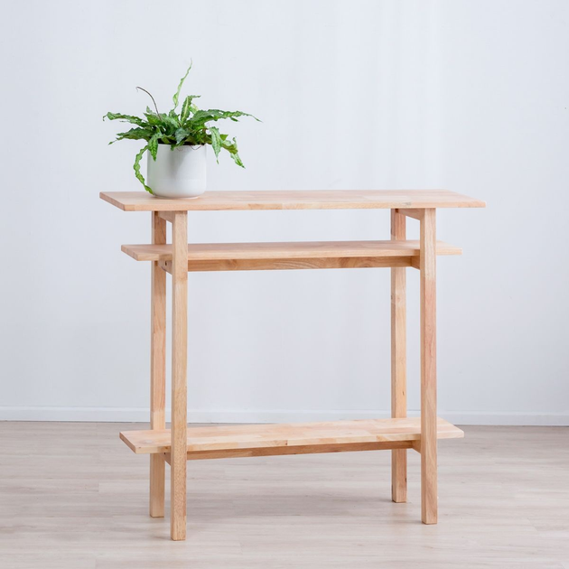 Konsola Homla LANGI 107 x 30 x 90 cm Natural (5904183871189) - obraz 2