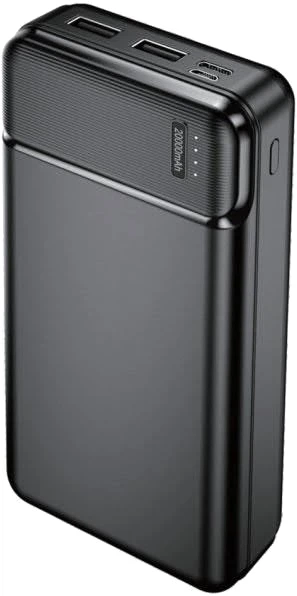 Powerbank Maxlife MXPB-01 20000 mAh 12W Black (5900495758286) - obraz 2