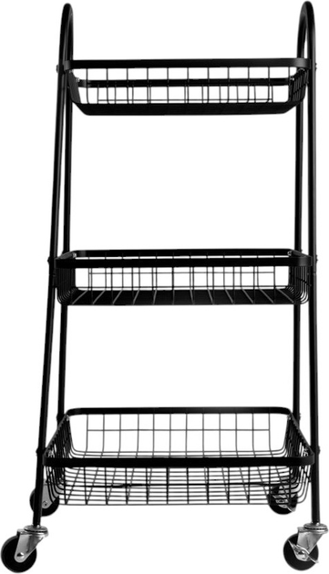 Стелаж Homla CARINN металевий 38 x 42 x 73 см Black (5904183896489) - зображення 2
