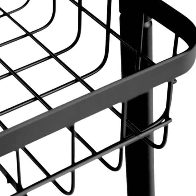 Regał Homla CARINN metalowy 38 x 42 x 73 cm Black (5904183896489) - obraz 3