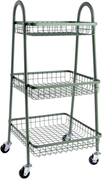 Regał Homla CARINN metalowy 38 x 42 x 73 cm Green (5904183896496) - obraz 1