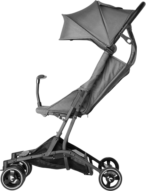 Прогулянкова коляска Kidnort Snöpetrel Сіра (5902983624172) - зображення 4