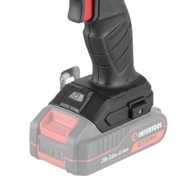 Гайковерт 1/2" аккумуляторный 300 Нм Intertool (ударный, с безщетк.двигатель, без ЗУ и АКБ) - Фото 9 Гайковерт 1/2" аккумуляторный 300 Нм Intertool (ударный, с безщетк.двигатель, без ЗУ и АКБ) - изображение 9