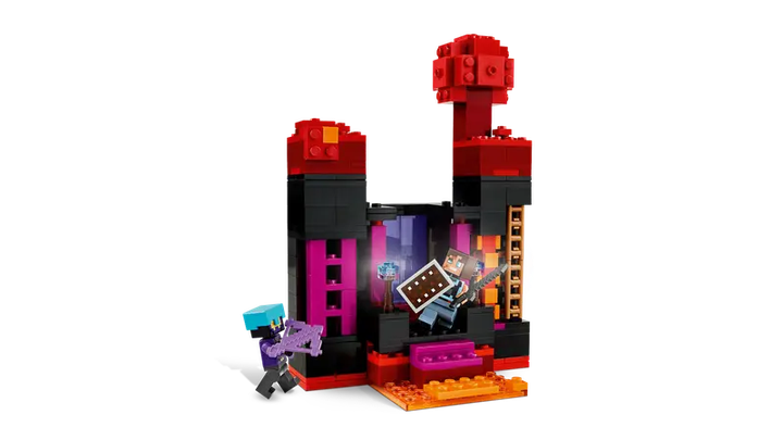Конструктор LEGO Minecraft Вежа Ендермена, 867 ел. 21279 (5702017815534) - зображення 5