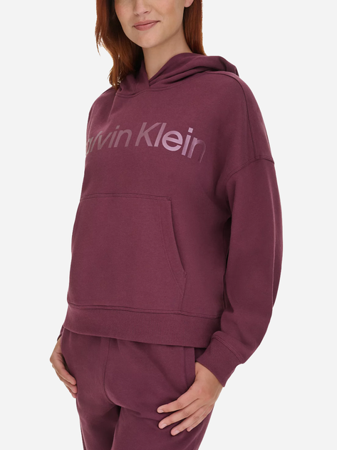 Худи женское Calvin Klein 363628384 XL Бордовое( 1159834981) - изображение 5