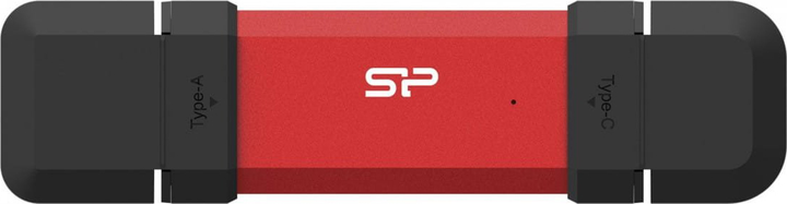 SSD диск Silicon Power DS72 1TB USB Type-A/USB Type-C 3.2 Gen 2 Red (SP001TBUC3S72VPR) - зображення 1