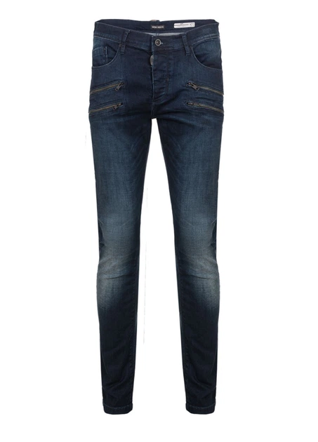 Джинсы Carrot Fit мужские Antony Morato тёмно-синие, размер 34-34 (AM000310-44) - Фото 1 Джинсы Carrot Fit мужские Antony Morato тёмно-синие, размер 34-34 (AM000310-44) - изображение 1