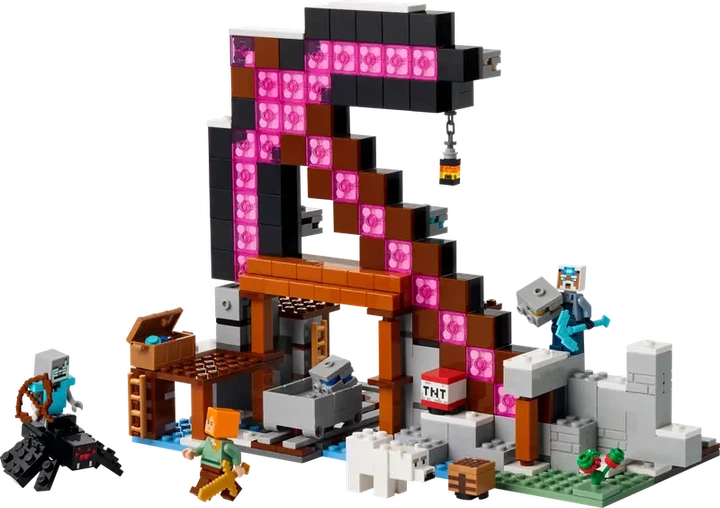 Конструктор LEGO Minecraft Кирковая шахта 530 элементов (21277) - изображение 2