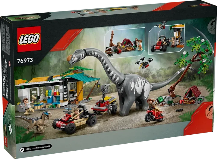 Конструктор LEGO Jurassic World По следу титанозавра и раптора 582 элементов (76973) - Фото 12 Конструктор LEGO Jurassic World По следу титанозавра и раптора 582 элементов (76973) - изображение 12