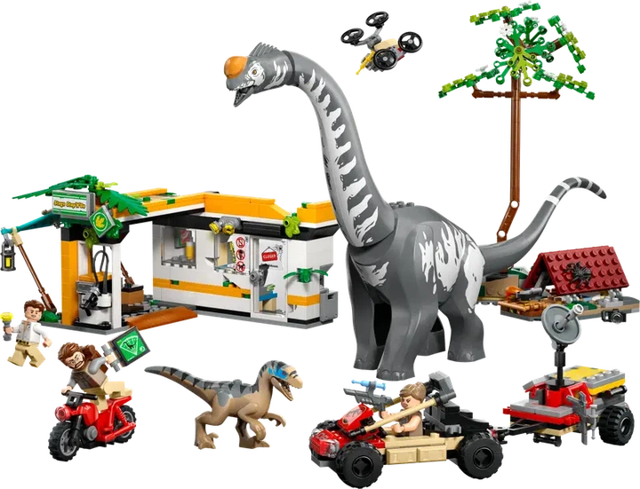 Конструктор LEGO Jurassic World По следу титанозавра и раптора 582 элементов (76973) - Фото 2 Конструктор LEGO Jurassic World По следу титанозавра и раптора 582 элементов (76973) - изображение 2