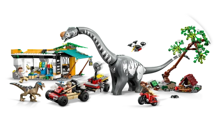 Конструктор LEGO Jurassic World По следу титанозавра и раптора 582 элементов (76973) - Фото 6 Конструктор LEGO Jurassic World По следу титанозавра и раптора 582 элементов (76973) - изображение 6