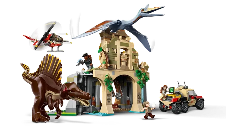 Конструктор LEGO Jurassic World Воздушная миссия с кетцалькоатлем