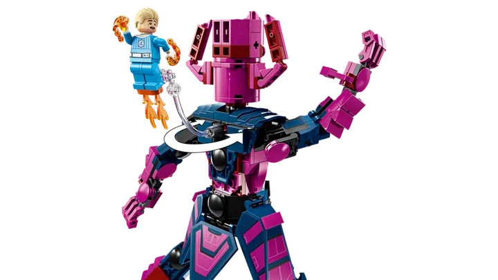 Конструктор LEGO Marvel Фигурка Фантастическая четвёрка против Галактуса 427 элементов (76316) - изображение 5
