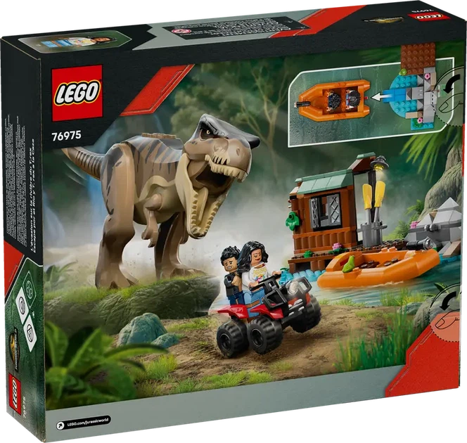 Конструктор LEGO Jurassic World Побег по реке от тираннозавра 199 элементов (76975) - изображение 7