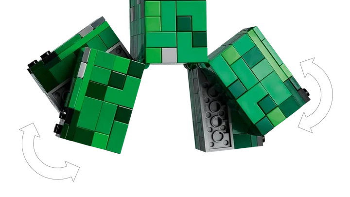 Конструктор LEGO Minecraft Крипер 665 элементов (21276) - изображение 4