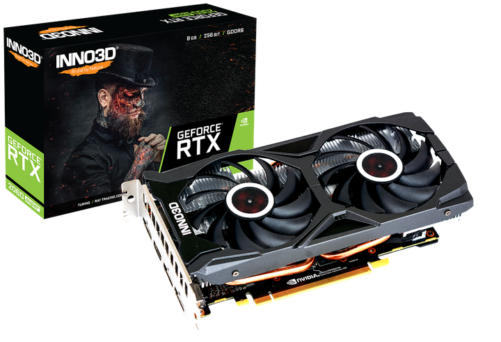 Відеокарта Inno3D GeForce RTX 2060 Super Twin 8Gb GDDR6 (M206S2-08D6-1713VA32R:5) Б/в - Фото 1 Відеокарта Inno3D GeForce RTX 2060 Super Twin 8Gb GDDR6 (M206S2-08D6-1713VA32R:5) Б/в - изображение 1