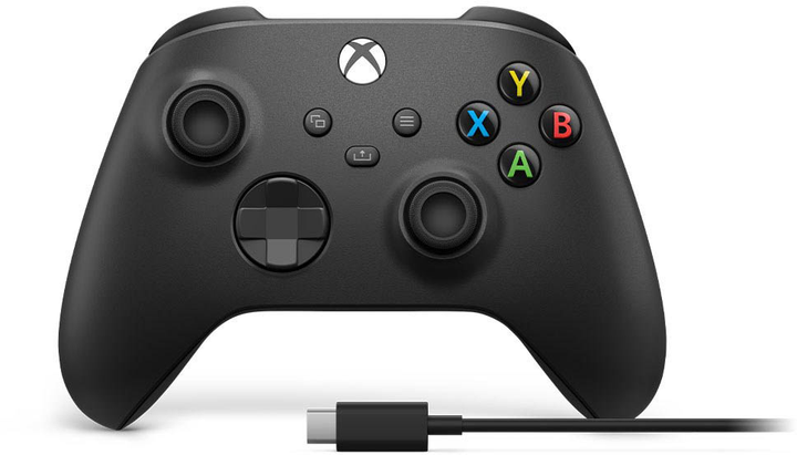 Pad do gier Microsoft Xbox + kabel USB typu C (1V8-00002) (09710178365430) - Outlet - obraz 1