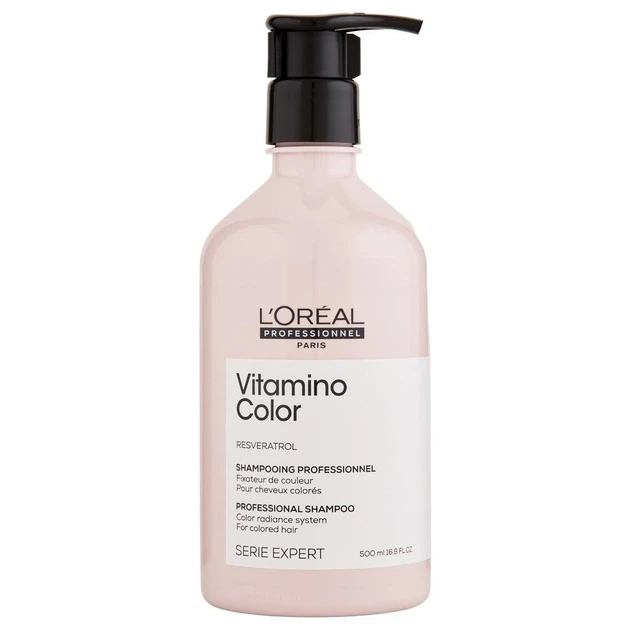 Шампунь Для Волос Loreal Professionnel Serie Expert Vitamino Color Resveratrol Shampoo 500 Мл - Фото 1 Шампунь Для Волос Loreal Professionnel Serie Expert Vitamino Color Resveratrol Shampoo 500 Мл - изображение 1