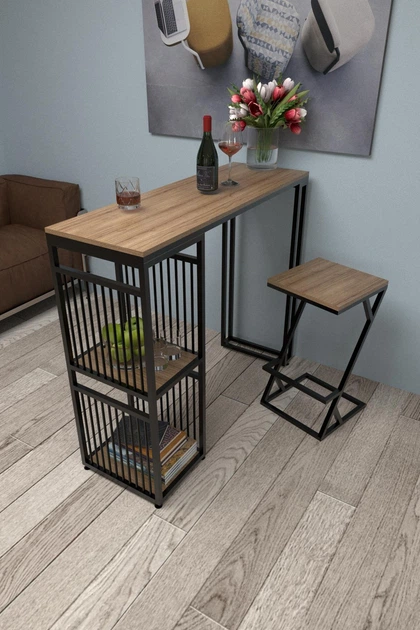 Барная стойка в стиле лофт EcoLoft Талано DSP-1216 Монтеверде - Фото 2 Барная стойка в стиле лофт EcoLoft Талано DSP-1216 Монтеверде - изображение 2